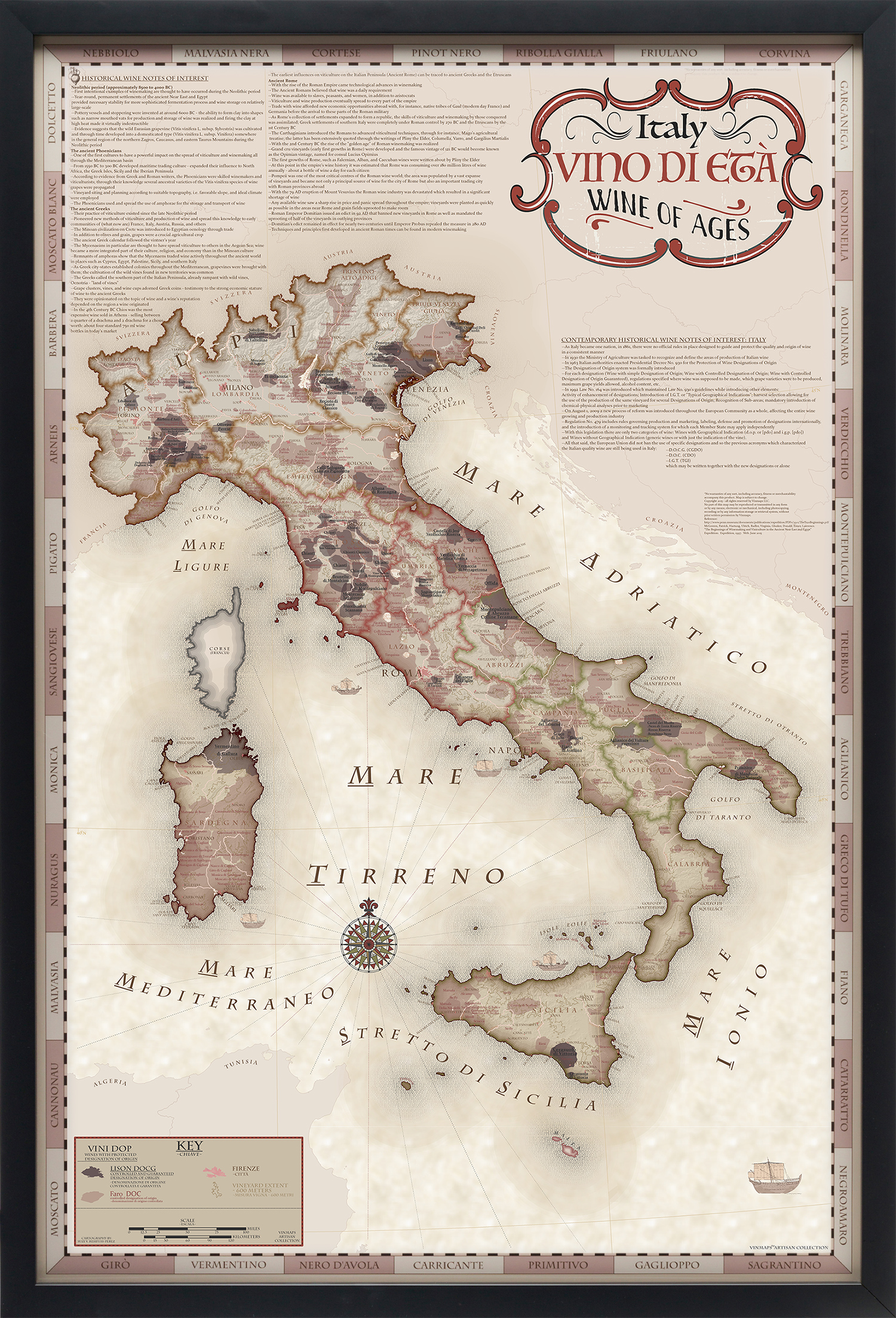 italian peninsula world map