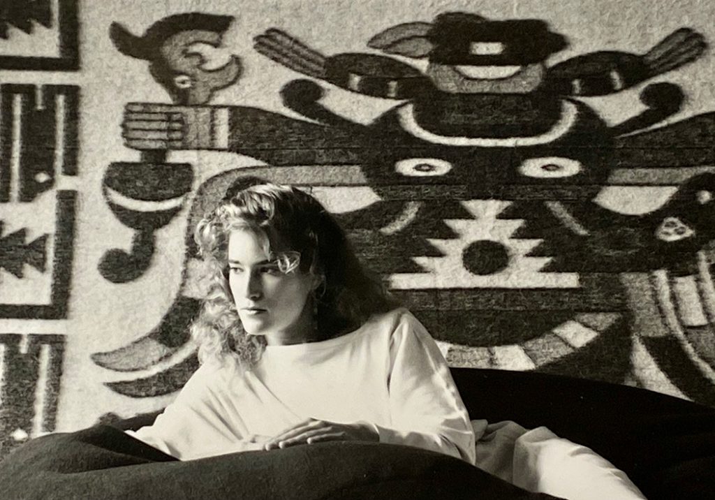 Peruvian rug in the 1980s