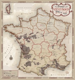 Wine of Ages Map France