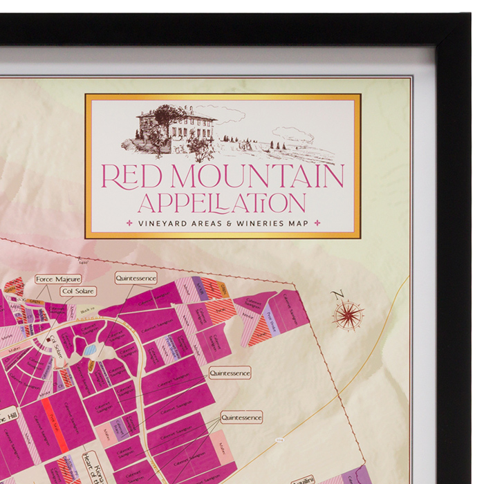 Red Mountiain Wine Map