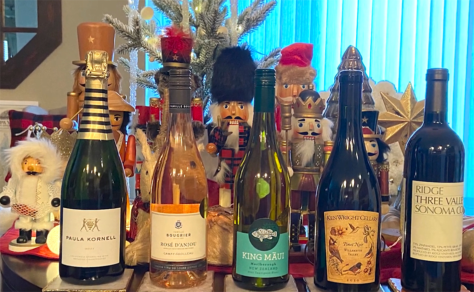 Holiday wine recommendations
