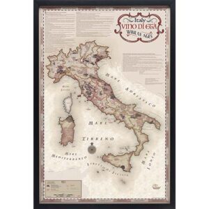 Italy Wine Maps