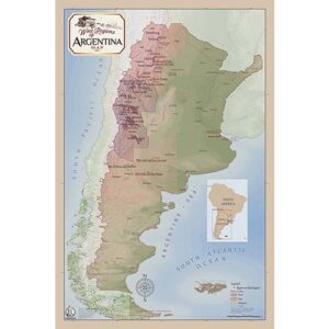 South America Wine Maps